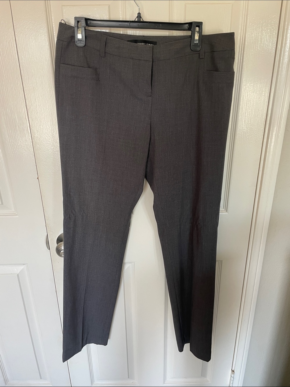Classic Women's Dress Pants - charcoal
